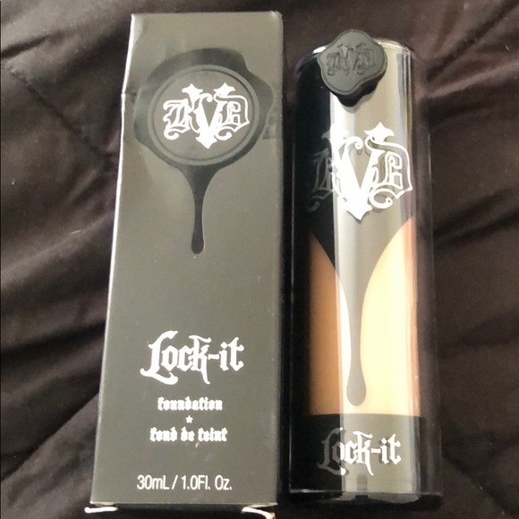 Kat Von D Other - Kat Von D Medium 54 Neutral Lock-It Foundation